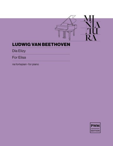 Ludwig van Beethoven: Dla Elizy - nuty na fortepian (Bolesław Woytowicz)