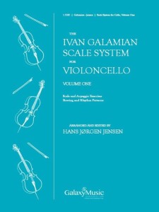 Ivan Galamian Scale System for Violoncello Volume 1 - Hans Joergen Jensen - gamy i skale - nuty na wiolonczelę