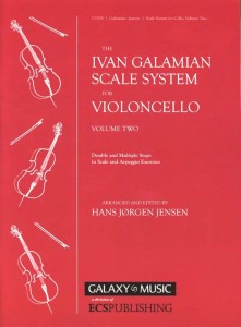 Ivan Galamian Scale System for Violoncello Volume 2 - Hans Joergen Jensen - gamy i skale - nuty na wiolonczelę