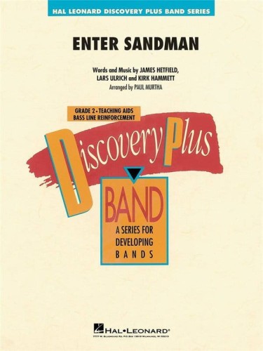 Discovery Plus Band: Metallica - Enter Sandman (Score & Parts) - Paul Murtha - nuty na młodzieżową orkiestrę dętą