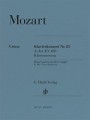 Wolfgang Amadeus Mozart: Piano Concerto nr 23 A-dur KV 488 - koncert fortepianowy - nuty na dwa fortepiany