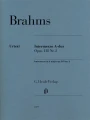 Johannes Brahms: Intermezzo A-dur op. 118 nr 2 - utwór koncertowy - nuty na fortepian
