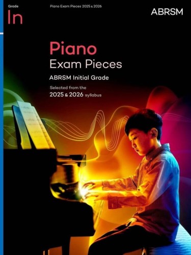 Piano Exam Pieces - ABRSM Initial Grade - 2025-2026 - nuty na fortepian