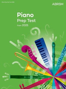 Piano Prep Test from 2025 - nuty na fortepian