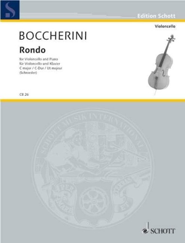 Luigi Boccherini: Rondo C-dur nach dem Streichquintett G 310 - nuty na wiolonczelę i fortepian