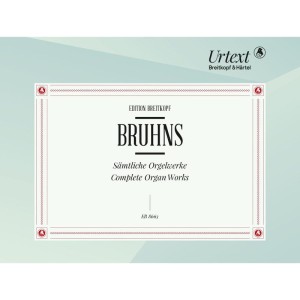 Nicolaus Bruhns: Samtliche Orgelwerke - Complete Organ Works - Harald Vogel - kompletne wydanie dzieł organowych