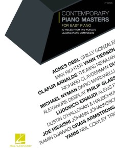 Contemporary Piano Masters for Easy Piano - utwory współczesnych kompozytorów - nuty na fortepian w łatwym układzie