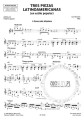 Leo Brouwer: Tres Piezas Latinoamericanas (en estilo popular) - nuty na gitarę klasyczną