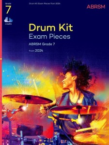 Drum Kit Exam Pieces - ABRSM Grade 7 - 2024 (+ audio online) - nuty na perkusję