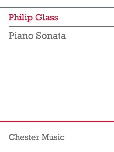 Philip Glass: Piano Sonata - nuty na fortepian solo