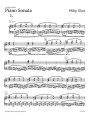 Philip Glass: Piano Sonata - nuty na fortepian solo