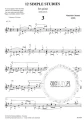 Maurizio Colonna: 12 simple studies for guitar - nuty na gitarę klasyczną