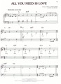 The Beatles: 1 (Easy Piano) - nuty piosenek w łatwym układzie na fortepian