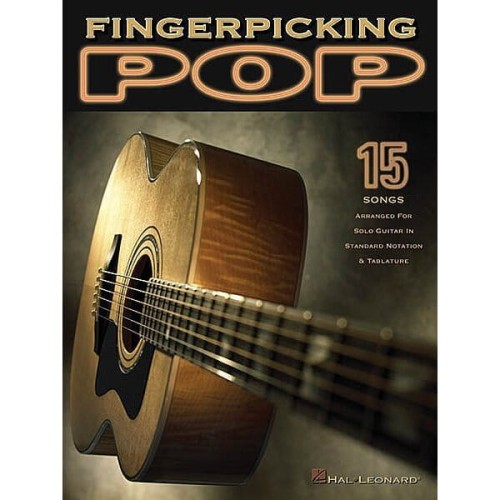 Fingerpicking Pop: 15 Songs Arranged For Solo Guitar - nuty na gitarę akustyczną + tabulatura