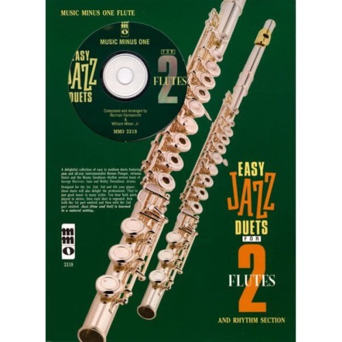 Easy Jazz Duets for Two Flutes and Rhythm Section (+ płyta CD) - Romeo Penque - duety fletowe w stylu jazzowym