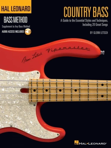 Hal Leonard Bass Method: Country Bass (+ audio online) - Glenn Letsch - szkoła country na gitarę basową