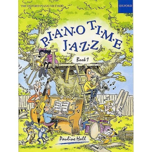 Pauline Hall - Piano Time Jazz Book 1 - nuty na pianino dla dzieci