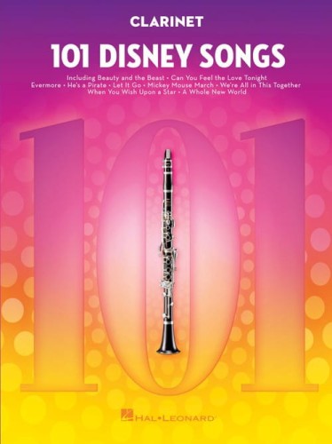 101 Disney Songs: Clarinet - nuty na klarnet