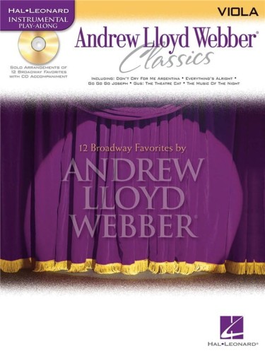 Andrew Lloyd Webber Classics: Viola (+ płyta CD) - nuty na altówkę