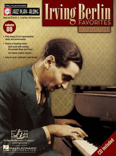 Irving Berlin Favorites - Jazz Play Along Volume 89 - nuty na instrumenty C, Bb i Eb (+ płyta CD)