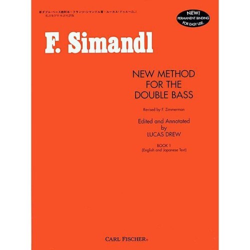 Franz Simandl, Fred Zimmermann - New Method for the Double Bass 1 - szkoła na kontrabas