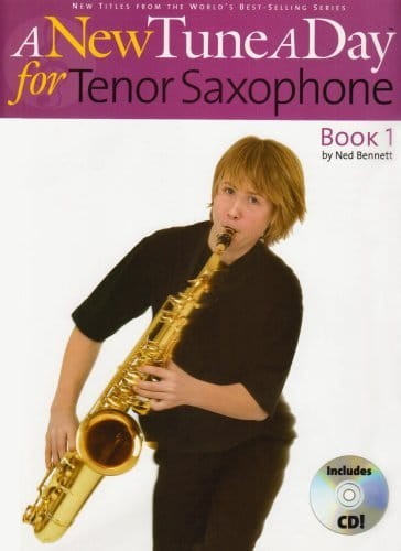 A New Tune A Day for Tenor Saxophone: Book 1 (+ płyta CD) - szkoła gry na saksofonie tenorowym - Ned Bennett