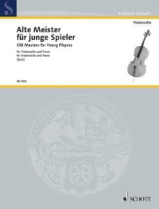 Old Masters for young Players - łatwe klasyczne utwory na wiolonczelę i fortepian