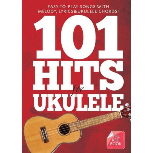101 Hits For Ukulele (Red Book) - nuty na ukulele