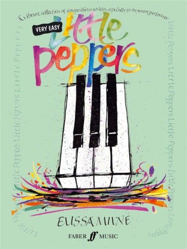 Elissa Milne: Very Easy Little Peppers - 14 kompozycji dla dzieci - nuty na fortepian dla początkujących (Grade 0-1)