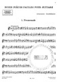 Alexandre Tansman: Douze pieces faciles pour guitare 2 - nuty na gitarę klasyczną