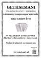 Gethsemani (polifonia) - Czesław Żych - nuty na akordeon koncertowy z barytonami