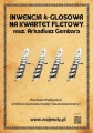 Inwencja 4-głosowa na kwartet fletowy - Arkadiusz Gembara - nuty na flet poprzeczny