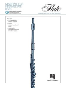 Master Solos Intermediate Level: Flute (+ audio online) - Gary Sigurdson - nuty na flet poprzeczny i fortepian