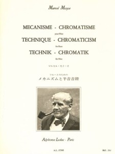 Marcel Moyse: Mecanisme - Chromatisme pour Flute - technika chromatyka ćwiczenia - nuty na flet poprzeczny