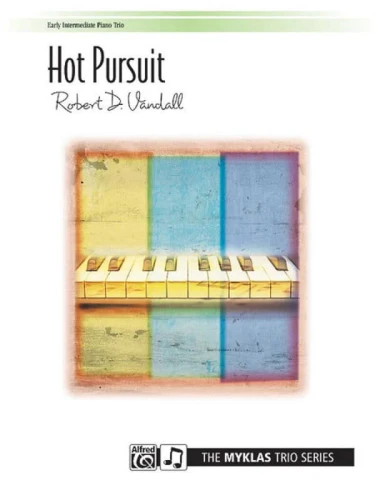 Robert Vandall: Hot Pursuit - nuty na fortepian na sześć rąk