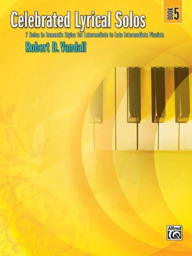 Robert Vandall: Celebrated Lyrical Solos 5 - utwory liryczne - nuty na fortepian
