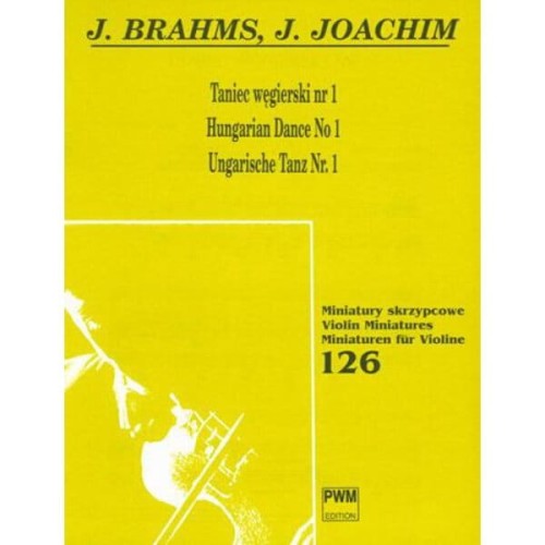 J. Joachim, Johannes Brahms: Taniec węgierski nr 1 - nuty na skrzypce