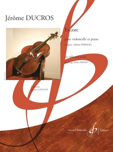 Jereme Ducros: Encore pour Violoncelle et piano - nuty na wiolonczelę i fortepian