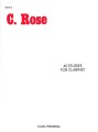 Cyrille Rose: 40 Etudes for Clarinet book 2 - Etiudy część 2 - nuty na klarnet