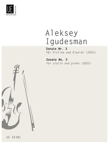 Aleksey Igudesman: Sonata No. 3 for violin and piano - nuty na skrzypce i fortepian