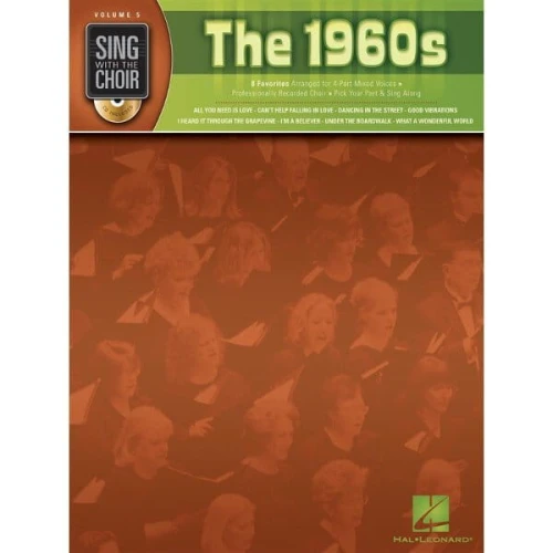 Sing With The Choir Volume 5: The 1960s (+ płyta CD) - nuty na chór SATB