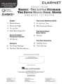Songs from Barbie, Little Mermaid, Super Mario Bros and more Top Movies: Clarinet - 12 piosenek - nuty na klarnet (+ audio online)