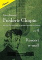 Fryderyk Chopin: partia fortepianu w opracowaniu na gitarę cz. 4 - koncert e-moll - Jerzy Koenig - nuty na gitarę klasyczną