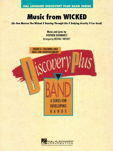 Discovery Plus Band: Stephen Schwartz - Music from Wicked (Score & Parts) - nuty na młodzieżową orkiestrę dętą