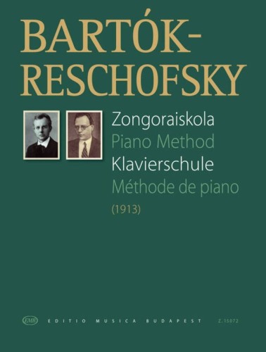 Bela Bartok, Sandor Reschofsky: Piano Method (1913) - szkoła gry na fortepianie