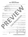 Harold E. Darke: Six Miniatures for oboe and piano - 6 miniatur - nuty na obój i fortepian