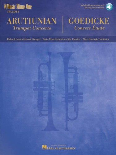 Aleksander Arutiunian, Aleksander Goedicke: Trumpet Concerto, Concert Etude op. 49 (+ audio online) - koncert trąbkowy, etiuda koncertowa - nuty na trąbkę