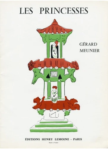 Gerard Meunier: Les princesses - Księżniczki - 6 oryginalnych kompozycji - nuty na fortepian
