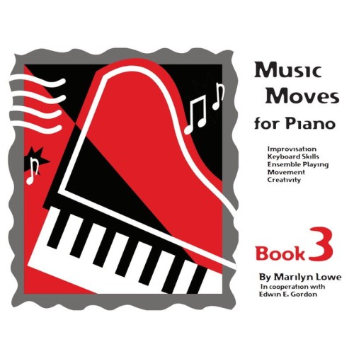 Marilyn Lowe: Music Moves for Piano 3 - Student edition (+ audio online) - szkoła gry na fortepianie - podręcznik ucznia