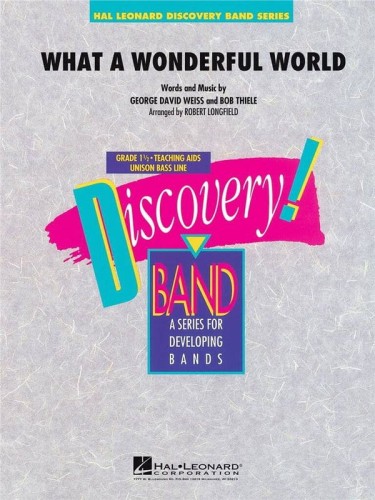 Discovery Band: Louis Armstrong - What a Wonderful World (Score & Parts) - Robert Longfield - nuty na młodzieżową orkiestrę dętą